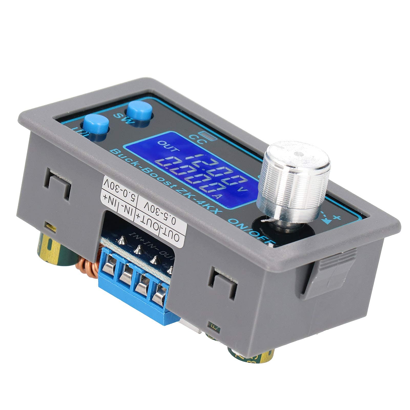 Dc Dc Buck Boost Converter Variable Voltage Regulator Cc Cv 0.5 30V 4A 5V 6V 12V 24V Power Module Adjustable Voltage Regulated L